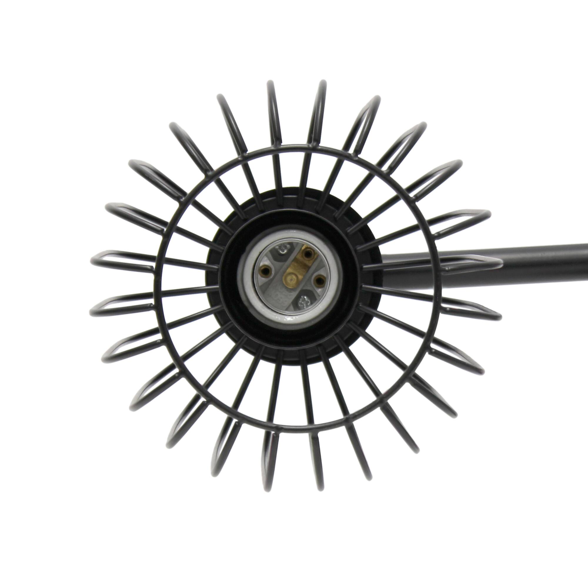 Lalia Home Ironhouse 3 Light Industrial Cage Vanity